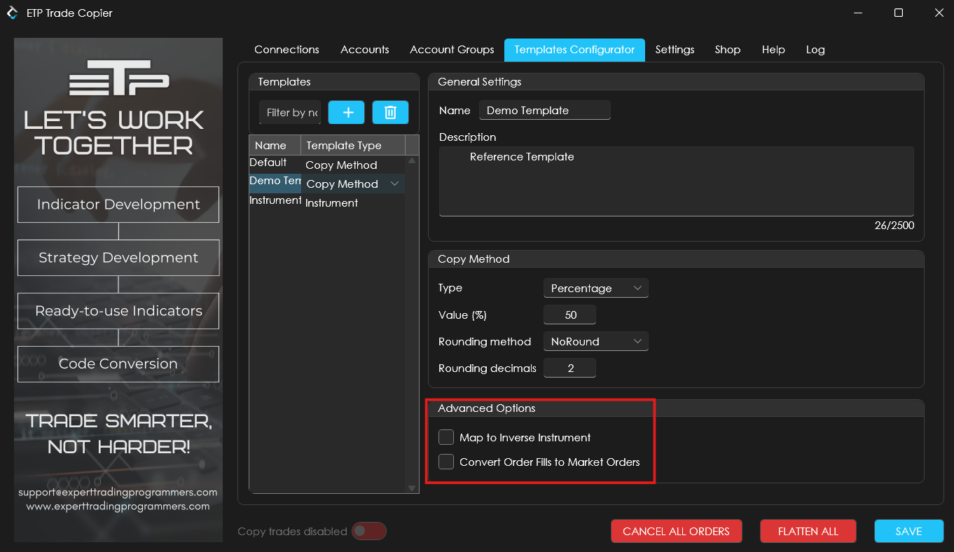Templates Configurator