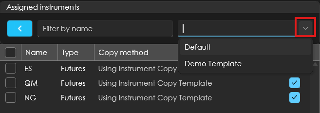Instrument Template