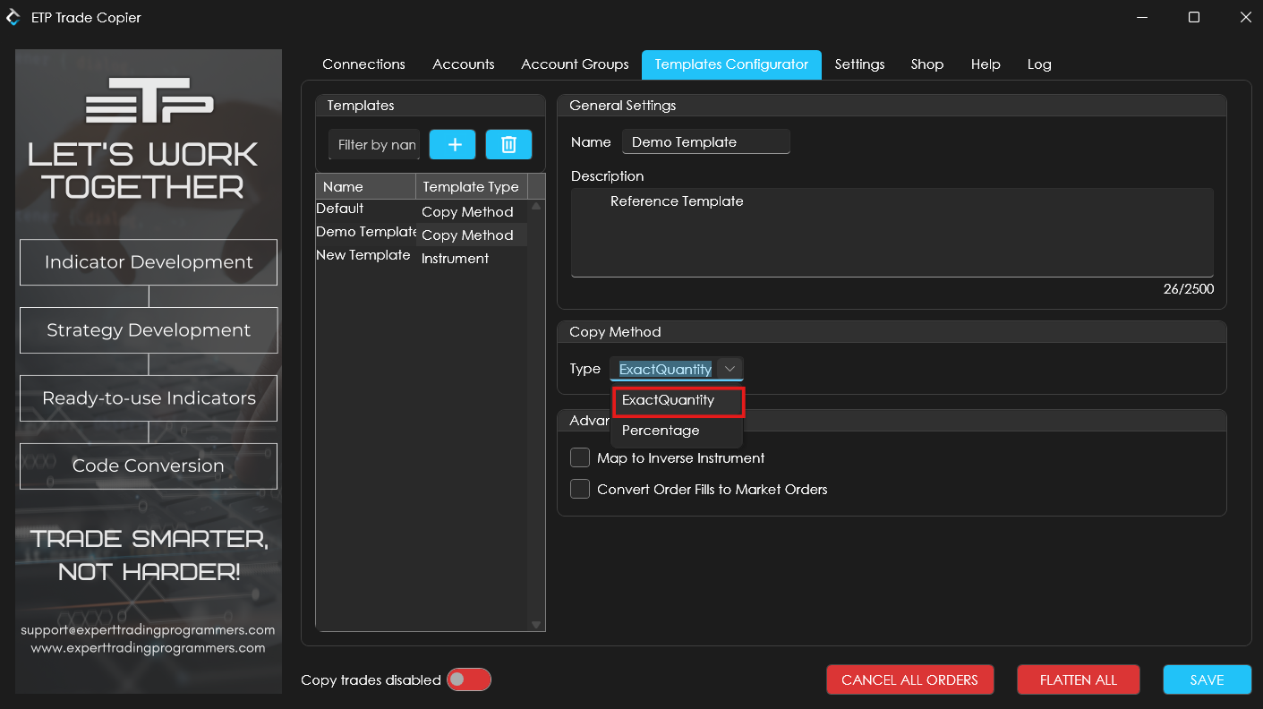 Templates Configurator
