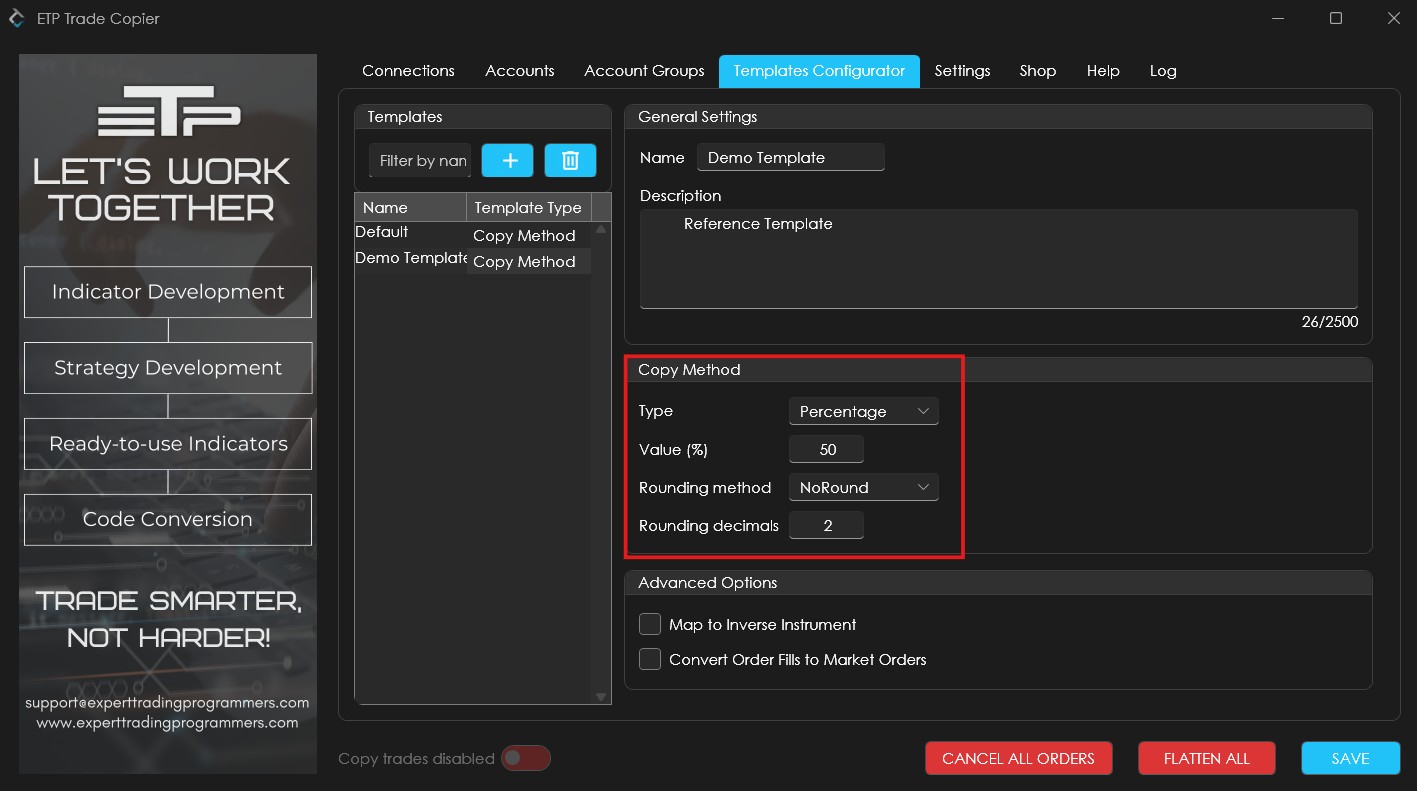 Templates Configurator